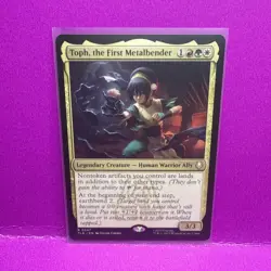 Toph The First Metalbender N/M Avatar The Last Airbender Magic The Gathering MTG - Image 1