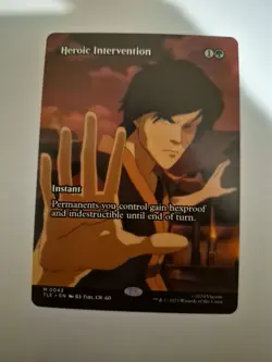 1x Heroic Intervention - Borderless M MTG Avatar: The Last Airbender: Eternal NM - Image 1