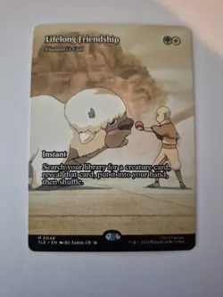 Lifelong Friendship - Eladamri's Call - Borderless - MTG Avatar (TLE) 0048 NM x1 - Image 1
