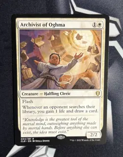 MTG - Archivist of Oghma Commander Legends: Battle for Baldur's Gate 004/361 NM - Image 1