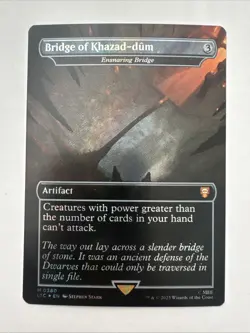 Bridge of Khazad-dum - Ensnaring Bridge (Surge Foil) Commander: the Lord of the - Image 1