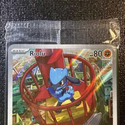 SEALED Riolu 010 Mega Evolution ETB Promo - Pokemon TCG - Image 2