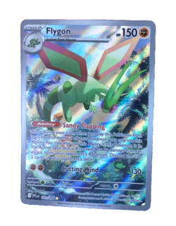 POKEMON MEGA EVOLUTION PHANTASMAL FLAMES - FLYGON ILLUSTRATION RARE [#101/94] - Image 1