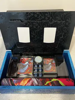 Pokemon Phantasmal Flames UPC Box, Mat, Sleeves, Deck Box, Coin NO Packs & Promo - Image 1