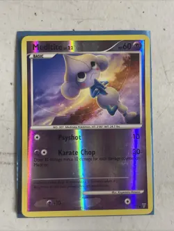 Meditite 113/147 Pokemon - Reverse Holo Platinum Supreme Victors MP - Image 1