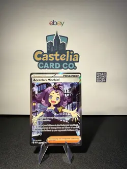 Pokemon TCG - Acerola's Mischief - Mega Evolution #165/132 - NM - Image 1