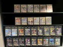 Pokemon Tag Team GX Lot (ENG & JP) - 12 Raw & 15 TAG Graded - Lovebirds 105/095 - Image 1