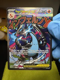 Pokemon TCG Mega Charizard X EX Phantasmal Flames Promo SAME DAY SHIPPING - Image 1