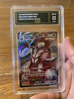 Pokemon TCG Eng Single Strike Urshifu VMAX #086 Battle Styles Holo Graded 10 GMA - Image 1