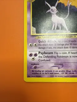 Pokemon TCG Espeon 20/75 Neo Discovery Regular LP-MP Free Shipping! - Image 3