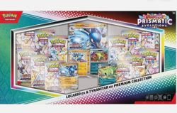 Pokemon TCG Prismatic Evolutions Lucario Ex Tyranitar Ex Premium Collection New - Image 1