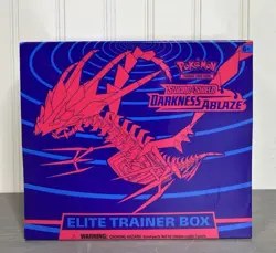 Pokemon Sealed Darkness Ablaze Elite Trainer Box Darkness Ablaze (SWSH03). 820650807312 - Image 1