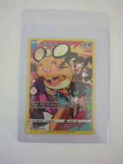 Pokemon Dedenne TCG Sword & Shield Trainer Gallery Brilliant Stars #TG07/TG30 - Image 1