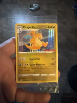 SEALED Pokemon Dragonite 131/195 Silver Tempest GameStop Stamped Holo Rare Promo - Image 1