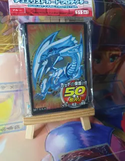 sleeves yu gi oh Blue Eyes White Dragon Duel Card Protector - Image 3