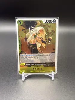 S-Snake OP13-114 R Carrying on His Will - ONE PIECE Card Game Japanese - Image 1