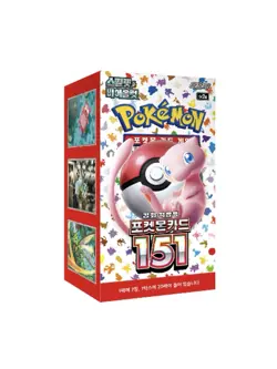 Pokemon Card Scarlet&Violet 151 Booster Box sv2a Sealed Korean Ver - Image 1