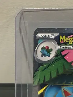 Mega Venusaur ex #155/132 ME01 Mega Evolution Ultra Rare Holo Pokemon Card - Image 2