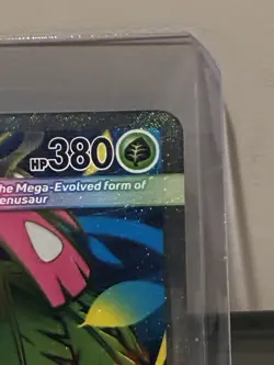 Mega Venusaur ex #155/132 ME01 Mega Evolution Ultra Rare Holo Pokemon Card - Image 3