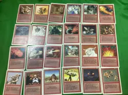 Magic The Gathering Revised Card Lot of 129 cards no duplicates - Image 3