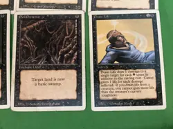 Magic The Gathering Revised Card Lot of 129 cards no duplicates - Image 5