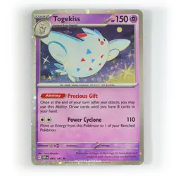 Pokemon - Togekiss - Cosmos Holo - 085/197 - SV Obsidian Flames - Promo Card - Image 1