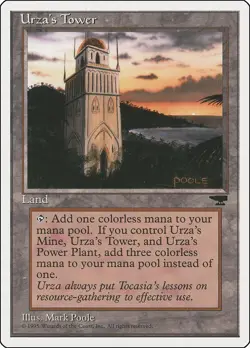 Urza's Tower (Shore) Chronicles Magic The Gathering MTG Card - Image 1