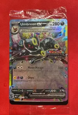 Pokemon TCG Umbreon ex - 060/131 (Prismatic Evolutions Stamp) Promo Card SEALED - Image 1