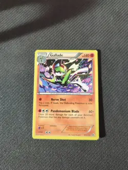 Gallade 81/113 Pokemon Legendary Treasures Black & White Regular Rare Card LP - Image 1