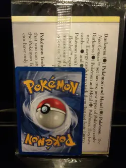 NEW SEALED MARILL BLACK STAR PROMO #29 POKEMON W/loose card Neo Genesis WOTC - Image 2