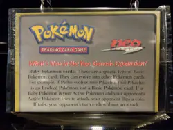 NEW SEALED MARILL BLACK STAR PROMO #29 POKEMON W/loose card Neo Genesis WOTC - Image 3