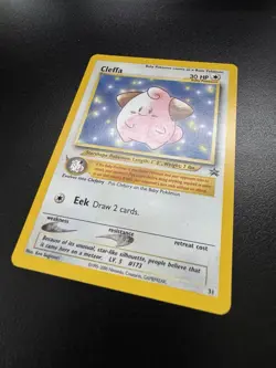 Cleffa 31 WotC Promo Pokemon TCG Card 2000 Lightly Played LP - Image 2