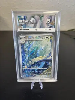 Pokemon TCG Dragonair Scarlet & Violet 151 Card 181/165 Ace 9 Mint Graded - Image 1