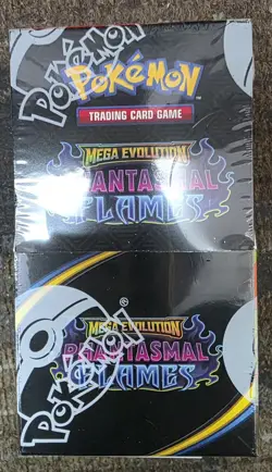 Pokemon Trading Cards Mega Evalutions Phantasmal Flames in a sealed pack. - Image 1