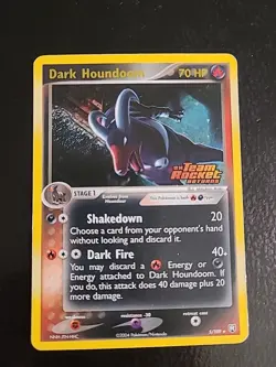 Dark Houndoom - 5/109 - Pokemon Ex Team Rocket Returns Reverse Holo LP - Image 1