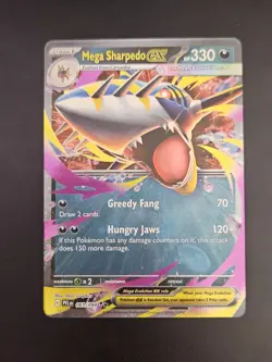 Pokemon TCG - Mega Sharpedo Ex 061/094 Phantasmal Flames - Image 1