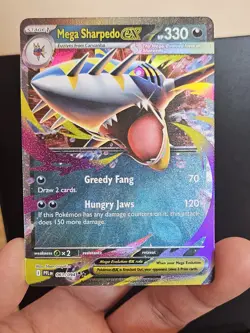 Pokemon TCG - Mega Sharpedo Ex 061/094 Phantasmal Flames - Image 5