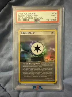 2005 Pokemon Ex Delta Species Reverse Foil Holon Energy WP #106 PSA 9 - Image 1