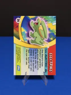 Pokemon Topps Advanced Challenge #26 Holo Electrike - NM - Image 2