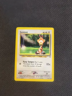 Sentret 71/111 Neo Genesis Pokemon NM - Image 1