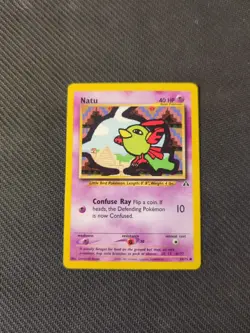 Natu 59/75 Neo Discovery Pokemon NM - Image 1