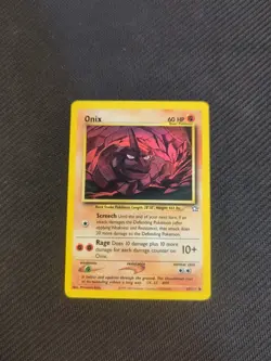 Onix 69/111 Neo Genesis Pokemon NM - Image 1