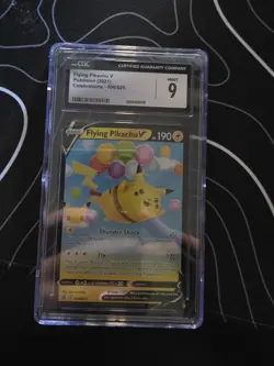 CGC 9 Flying Pikachu V 006/025 Pokemon Celebrations 2021 English - Image 1