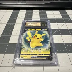 Pikachu V (129/414) - CGC 10 PRISTINE - 2021 Japanese Start Deck 100 - Pokemon - Image 1