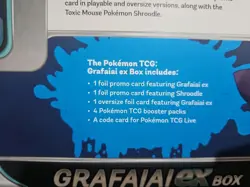 Pokemon Grafaiai Ex Box Set Scarlet & Violet Brand New Sealed Pokemon TCG - Image 3