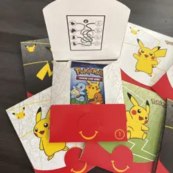Pokemon 25th Anniversary McDonald's 2021 Sealed Packs Set #1 Lot Of 8!!! - Image 2