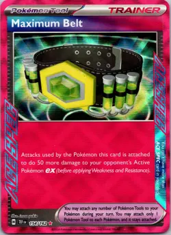 Maximum Belt 154/162 Ace Spec Rare Near Mint Holo Pokemon - Image 1