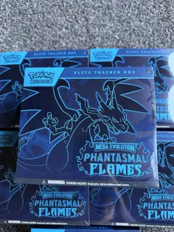 Pokemon TCG Phantasmal Flames ETB Brand New Factory Sealed FAST SHIPPING - Image 2