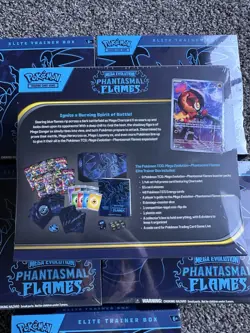 Pokemon TCG Phantasmal Flames ETB Brand New Factory Sealed FAST SHIPPING - Image 3