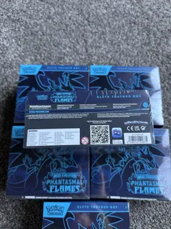 Pokemon TCG Phantasmal Flames ETB Brand New Factory Sealed FAST SHIPPING - Image 4